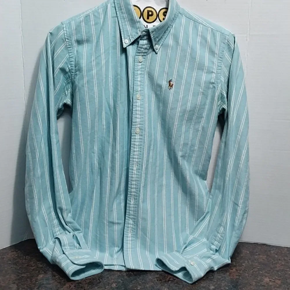Boys Ralph Lauren Pinstripe Shirt..SIZE 4